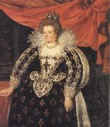 Marie de Medicis,Queen of France Frans Pourbus the younger